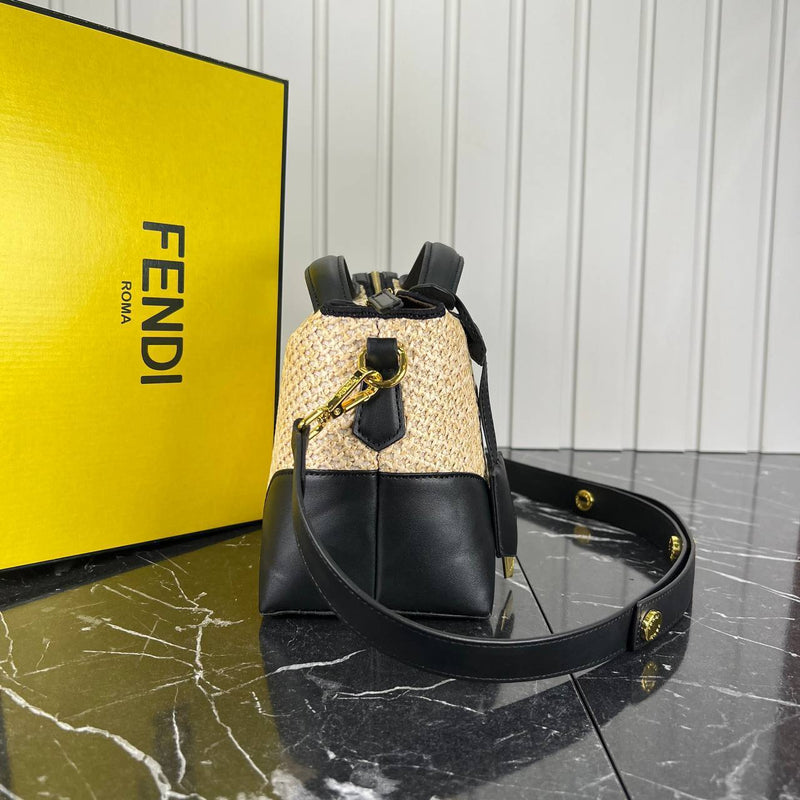 Fendi Raffia Crossbody Bag