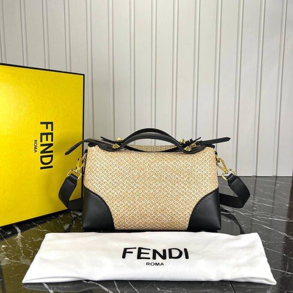Fendi Raffia Crossbody Bag