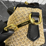 Fendi Raffia Crossbody Bag