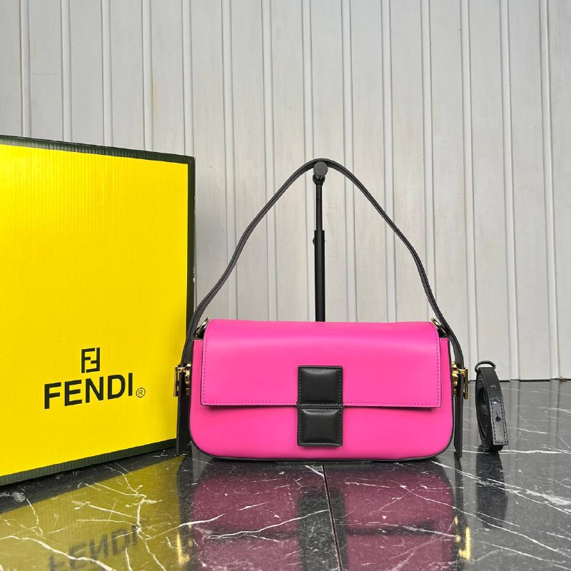 Fendi Baguette Two-tone Bag