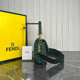 Fendi Baguette Medium Canvas Bag