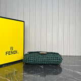 Fendi Baguette Medium Canvas Bag