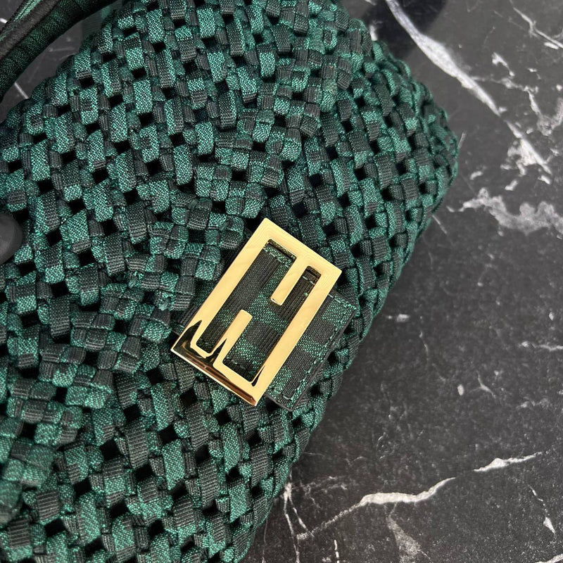 Fendi Baguette Medium Canvas Bag