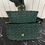Fendi Baguette Medium Canvas Bag
