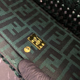 Fendi Baguette Medium Canvas Bag