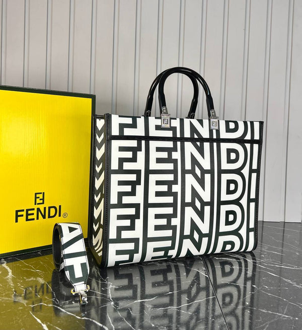 Fendi Sunshine Medium Two Tone Print