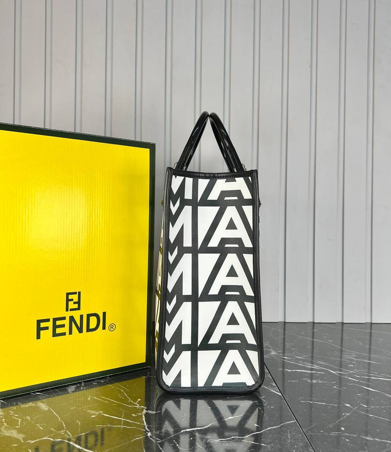 Fendi Sunshine Medium Two Tone Print