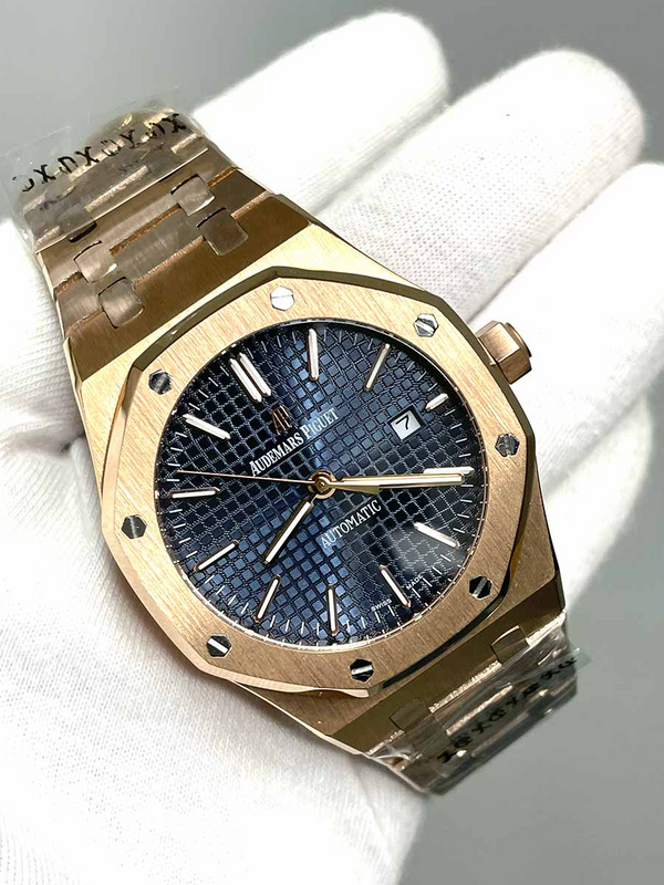 Audemars Piguet Royal Oak Rose Case Black Dial
