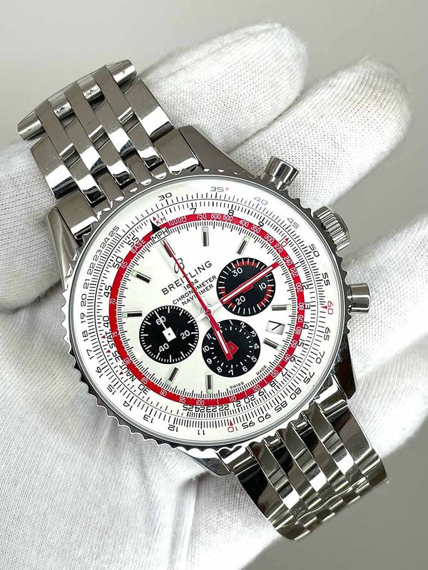Breitling 1884 Navitimer Chronometer White