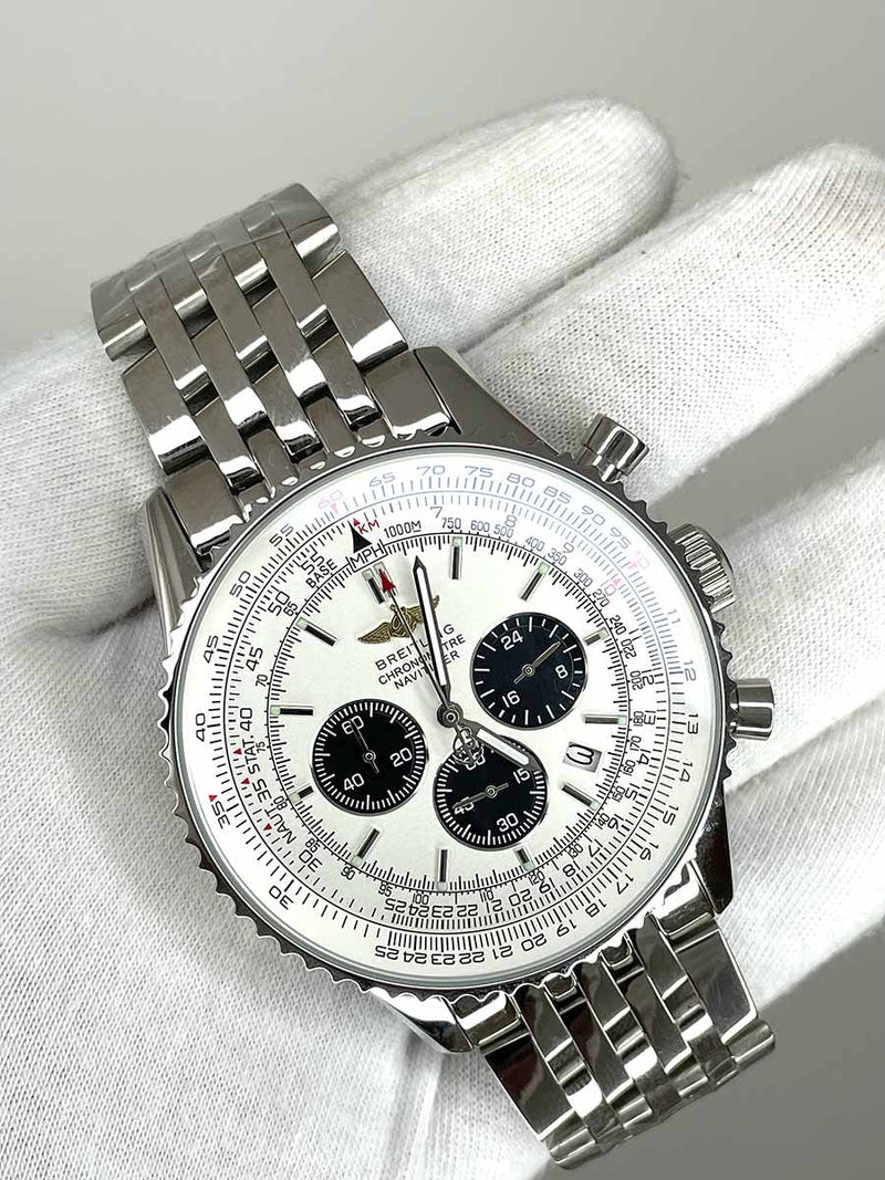 Breitling Navitimer Choronometre White