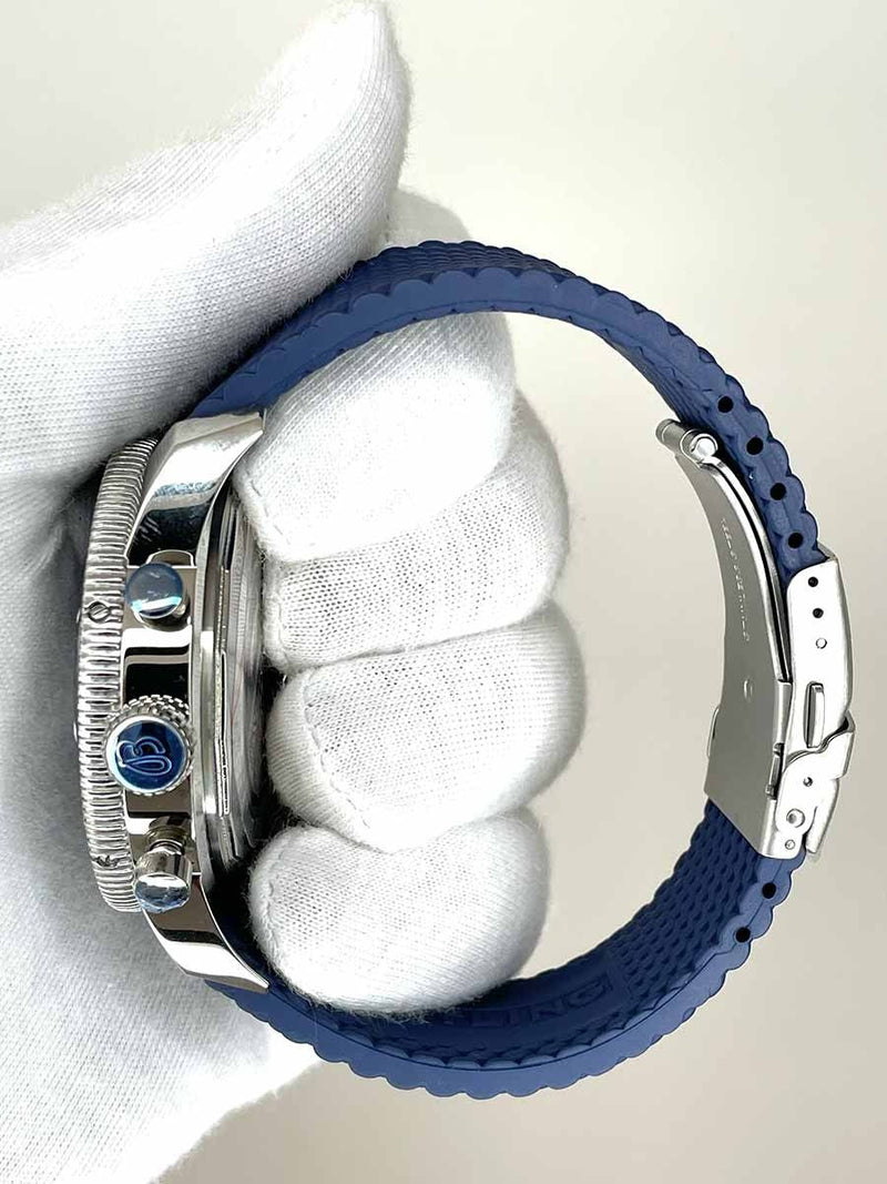 Breitling Superocean Choronometer Blue