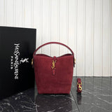 Saint Laurent Le 37 Mini Suede Bag