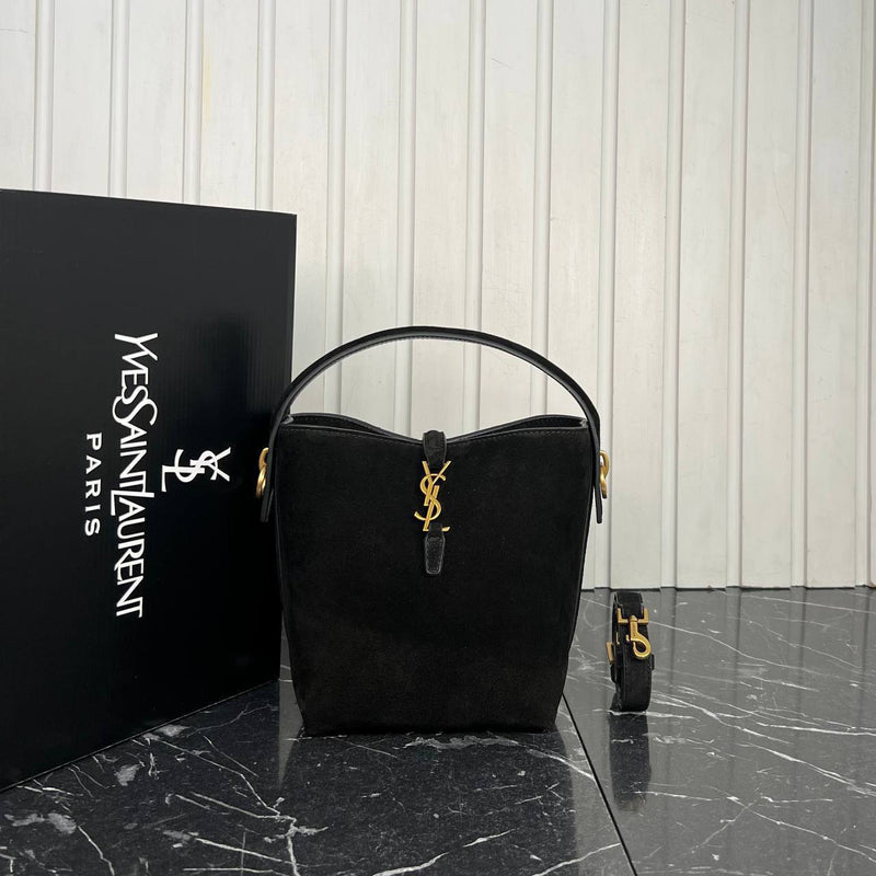 Saint Laurent Le 37 Mini Suede Bag