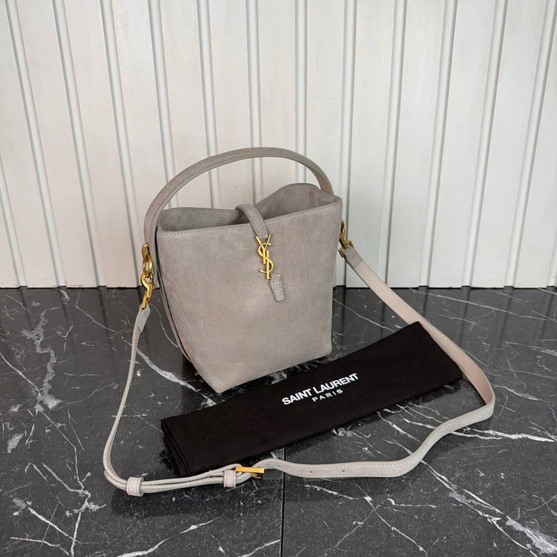 Saint Laurent Le 37 Mini Suede Bag