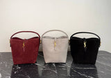 Saint Laurent Le 37 Mini Suede Bag
