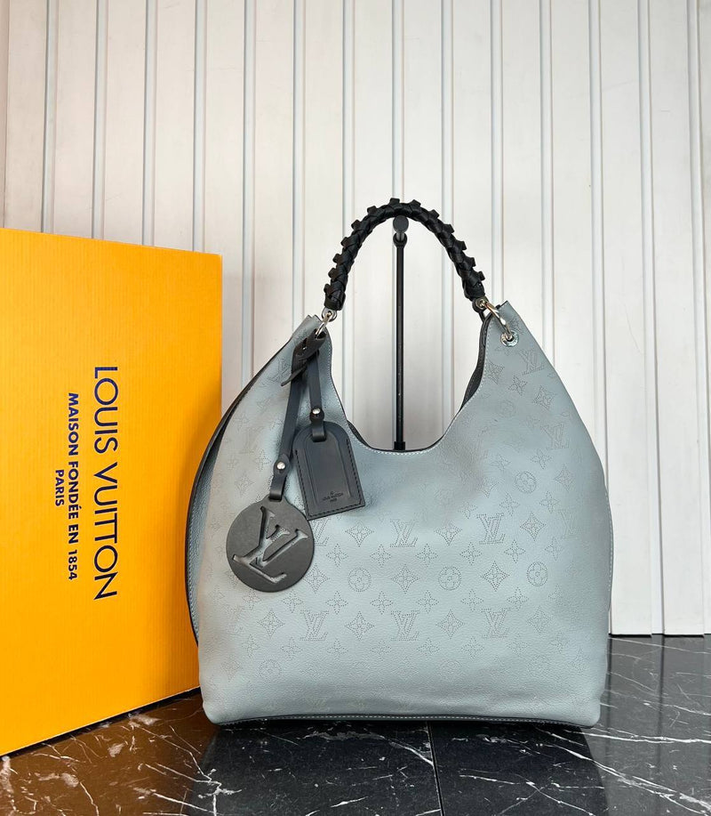 Louis Vuitton Mahina Carmel Bag