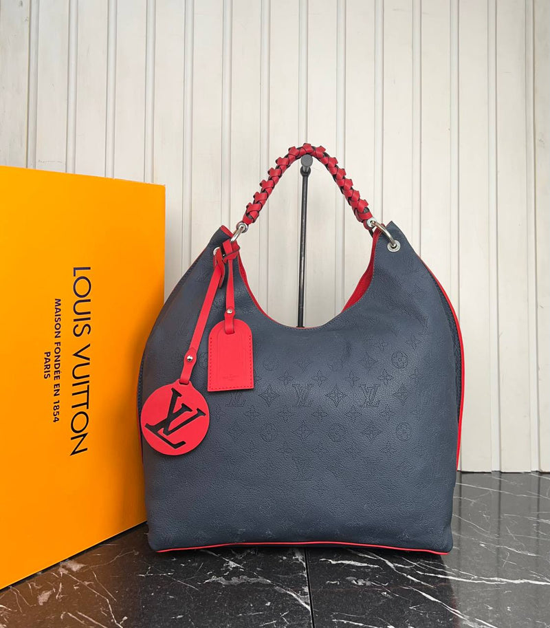 Louis Vuitton Mahina Carmel Bag