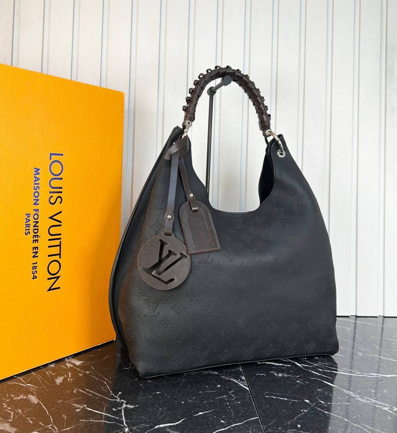 Louis Vuitton Mahina Carmel Bag