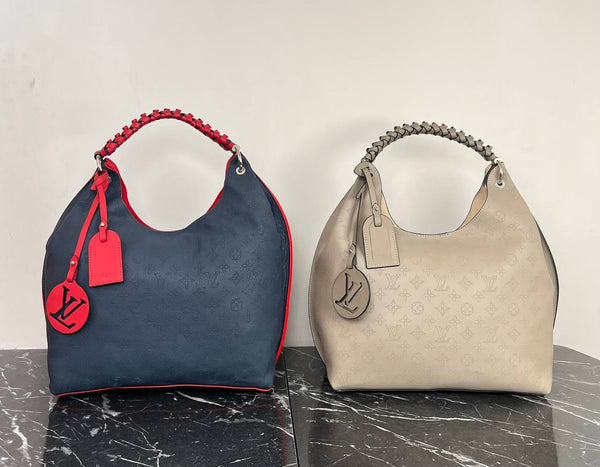 Louis Vuitton Mahina Carmel Bag