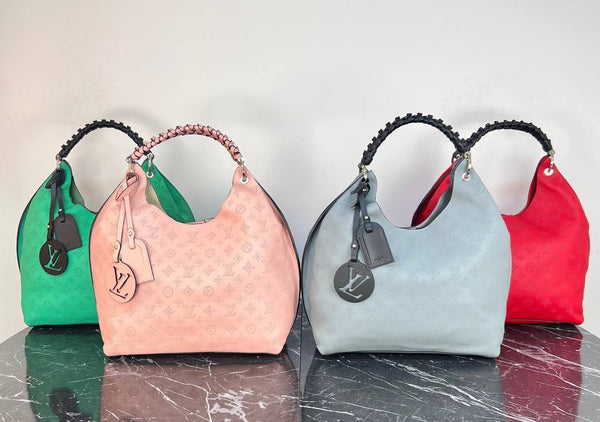 Louis Vuitton Mahina Carmel Bag