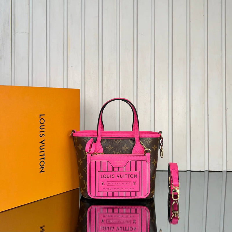 Louis Vuitton Neverfull Bandouliere Inside Out BB