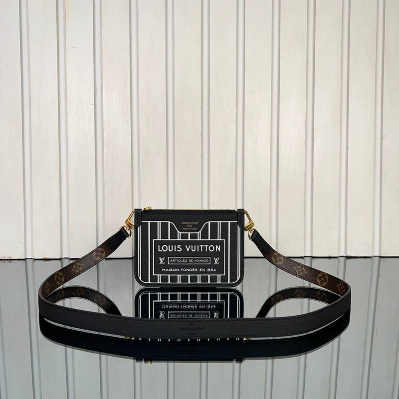 Louis Vuitton Neverfull Bandouliere Inside Out BB