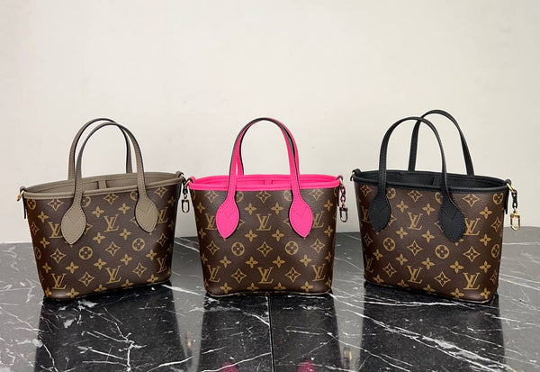 Louis Vuitton Neverfull Bandouliere Inside Out BB