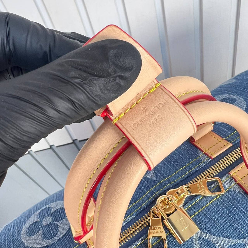 Louis Vuitton Keepall Denim 50