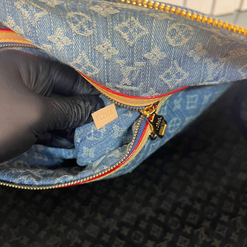 Louis Vuitton Keepall Denim 50