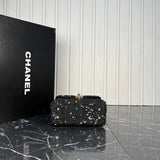 Chanel Leather Box Bag Mini