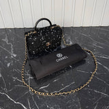 Chanel Leather Box Bag Mini