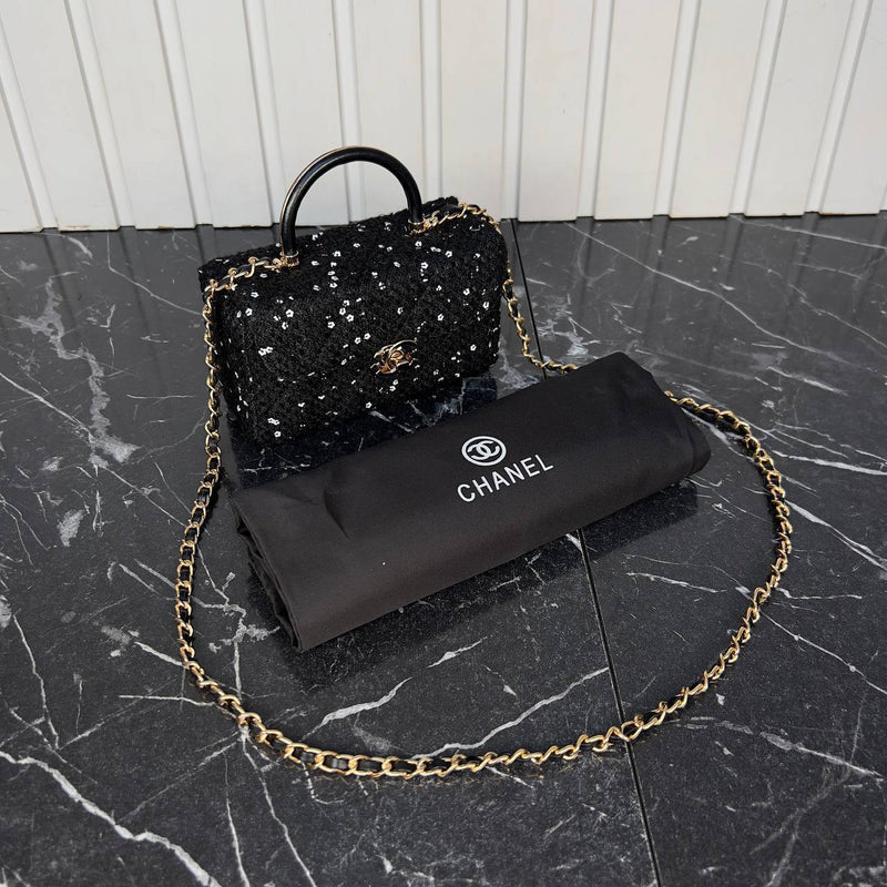 Chanel Leather Box Bag Mini