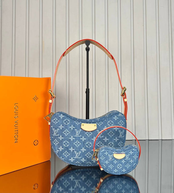 Louis Vuitton Croissant Denim