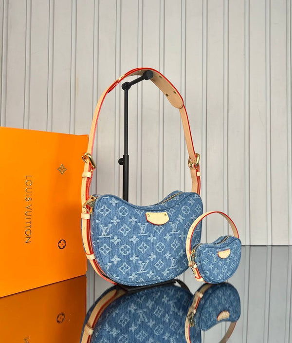 Louis Vuitton Croissant Denim
