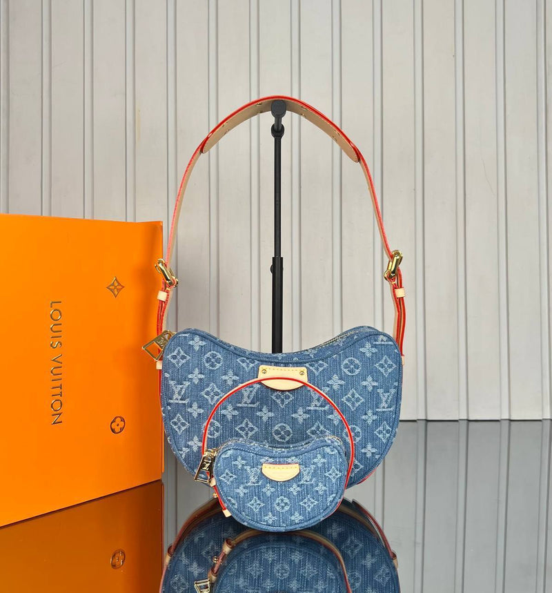 Louis Vuitton Croissant Denim