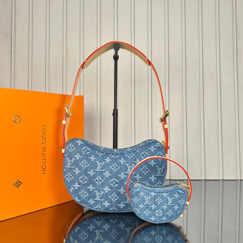 Louis Vuitton Croissant Denim