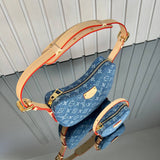 Louis Vuitton Croissant Denim
