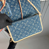 Louis Vuitton Carryall Denim Bag MM