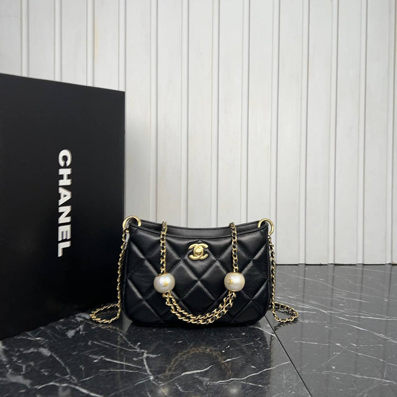 Chanel 24S Hobo Crossbody Bag