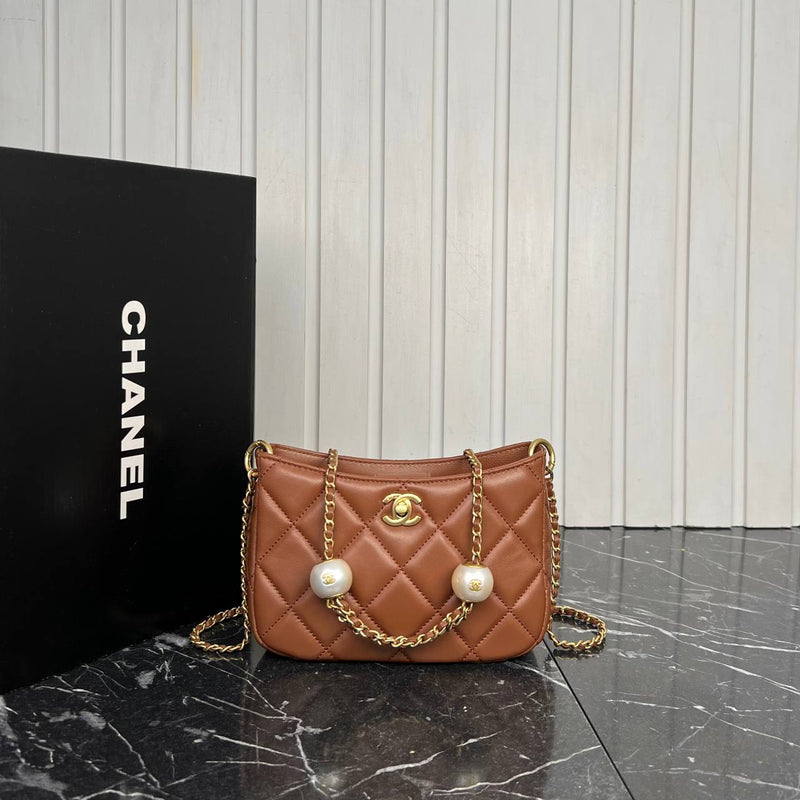 Chanel 24S Hobo Crossbody Bag