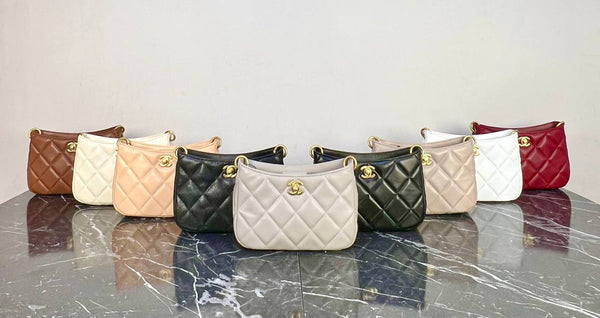 Chanel 24S Hobo Crossbody Bag
