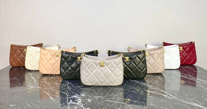 Chanel 24S Hobo Crossbody Bag