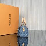 Louis Vuitton Nano Speedy Denim