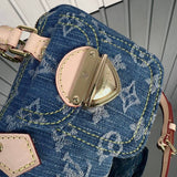 Louis Vuitton Nano Speedy Denim