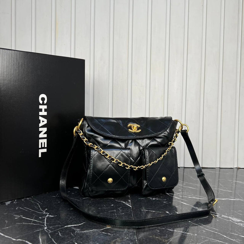 Chanel Hobo Flap Bag Medium