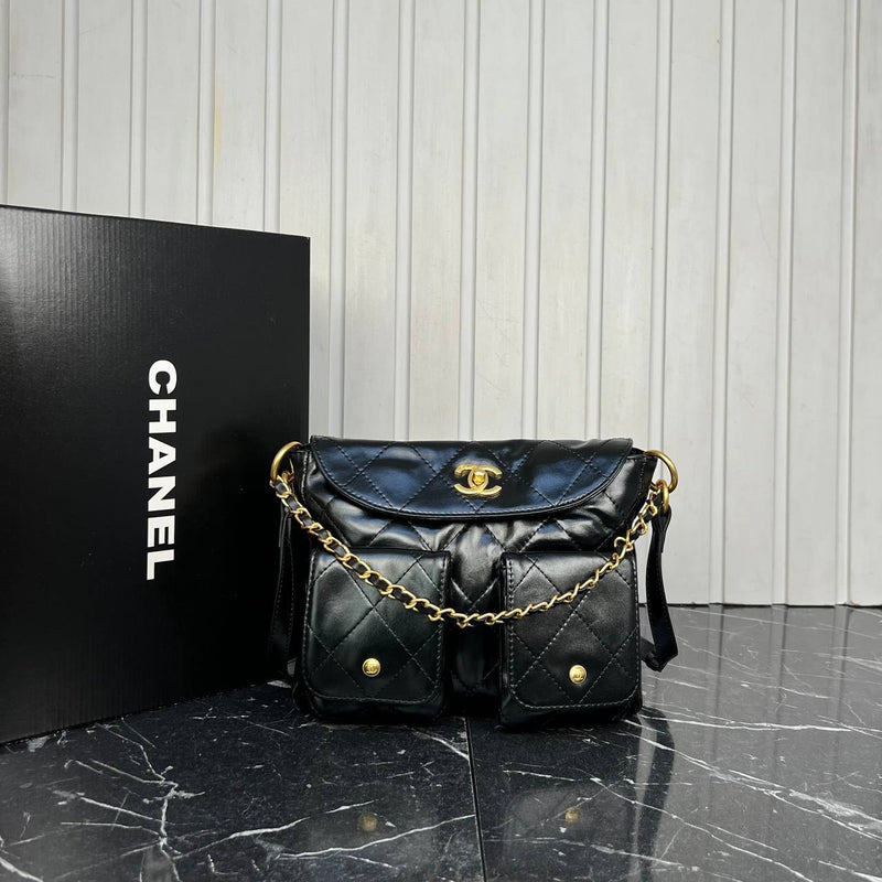 Chanel Hobo Flap Bag Medium