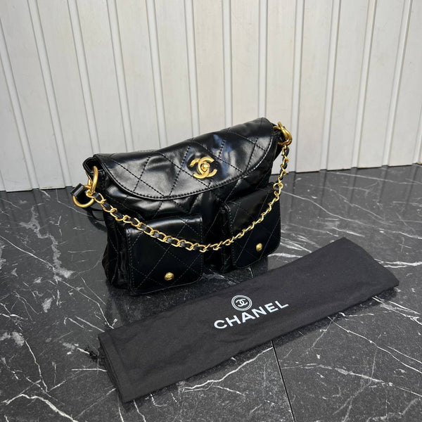 Chanel Hobo Flap Bag Medium