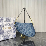 Christian Dior Saddle Bag Denim