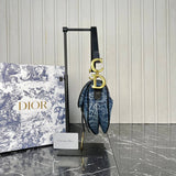 Christian Dior Saddle Bag Denim