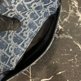 Christian Dior Saddle Bag Denim